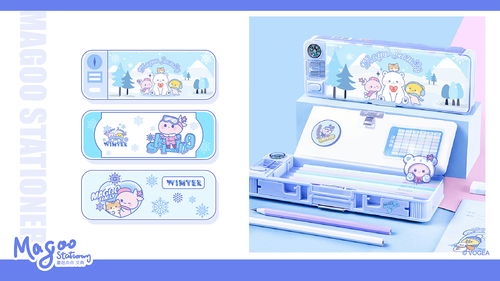 蘑菇點點文具系列 趣味科教設計案例解析